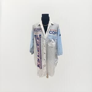 VTG/ Rare ESLEEP Nightshirt Beverly Hills C.O.P Inspired Club Of Pajamas
